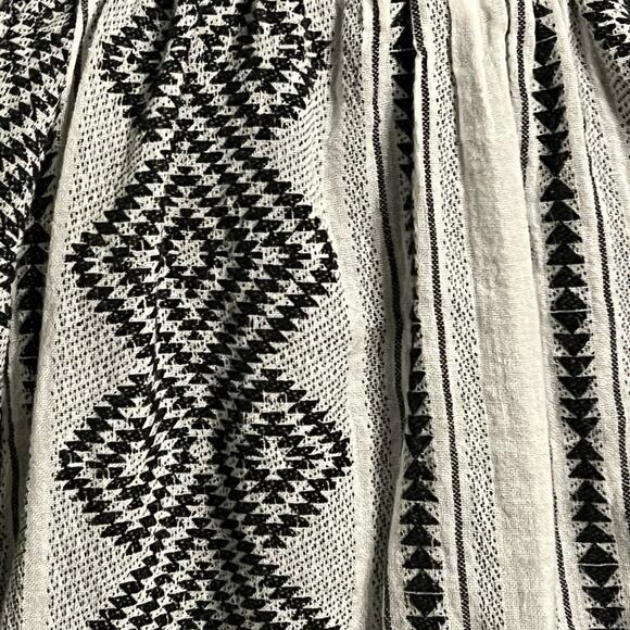 Velvet by Graham & Spencer Louise Jacquard Top - 100% Cotton Black Boho Classic - Picture 6 of 16